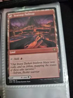 MTG Magic: Kaldheim: Blightstep Pathway / Searstep Pathway #252/285 - Image 1
