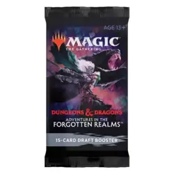 Magic the Gathering Adventures in Forgotten Realms -Draft Booster Pack Sealed x1 - Image 1
