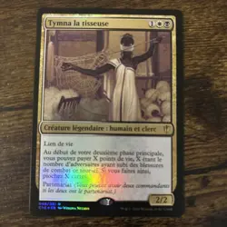 MTG Magic The Gathering Tymna The Weaver Foil Commander FRENCH - Image 1