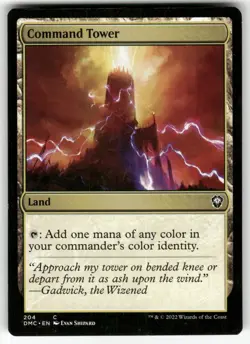 Command Tower 204 Commander: Dominaria United Magic: The Gathering NM - Image 1