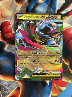Pokemon Mega Zeraora ex 027/084 - Half Art - ME Pitch Black - Image 1