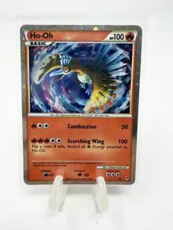 Pokemon TCG Ho-Oh Shiny Holo Rare Call Of Legends 2011 Ultra Rare - Image 1