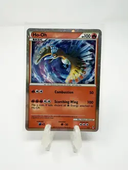 Pokemon TCG Ho-Oh Shiny Holo Rare Call Of Legends 2011 Ultra Rare - Image 2