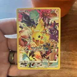 Pokemon Pikachu 160/159 Crown Zenith Secret Rare Full Art Holo ENG 70HP - Image 1