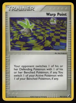 Warp Point 93/115 Unseen Forces Reverse Holo Uncommon POKEMON - Image 1