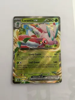 Pokemon Lurantis ex 004/084 - Half Art - ME Pitch Black - Image 1