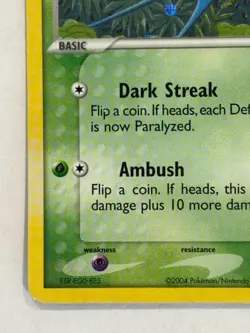 Zubat 82/109 Reverse Holo Stamped EX Team Rocket Returns Pokemon TCG 2004 LP - Image 3