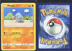 PHANPY 111/214 C LOST THUNDER POKEMON NM/M Asako Ito "KNITTED" - Image 1
