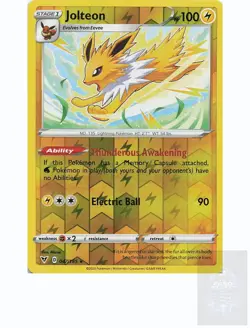 JOLTEON 047/185 Rare VIVID VOLTAGE Pokemon Near Mint - Image 1