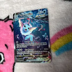 Vaporeon VMAX SWSH182 Pokemon TCG Black Star Promo Card (standard sized card) - Image 3