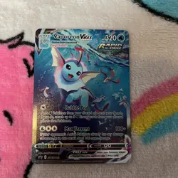 Vaporeon VMAX SWSH182 Pokemon TCG Black Star Promo Card (standard sized card) - Image 4