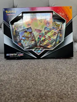 POKEMON TCG - Meowth VMAX - Special Collection Box - BRAND NEW SEALED - Image 5