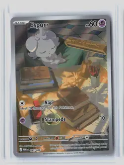 Espurr 095/088 Holo Illustration Rare Perfect Order Pokemon Near Mint - Image 1