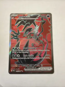 Yveltal ex 105/088 - Full Art Ultra Rare - Pokemon TCG: Perfect Order - NM - Image 1