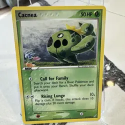 Cacnea 47/100 Common Crystal Guardians Pokemon NM - Image 1