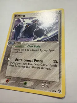 Pokemon TCG Metang Non-Holo 35/108, Power Keepers Mod+/LP - Image 2