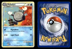 Poliwhirl 37/95 Uncommon HGSS Unleashed Pokemon Card - Image 1
