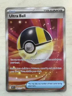 Pokemon TCG Ultra Ball 264/217 Ascended Heroes Ultra Rare NM - Image 1