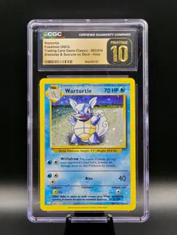 Pokemon TCG | Wartortle 002/034 Trading Card Game Classic | CGC Pristine 10 - Image 1