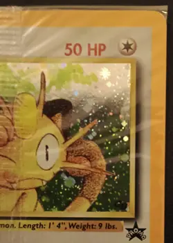 Meowth Holo #10 Black Star Promo Game Boy GB Exclusive 2000 Factory Sealed Mint - Image 3