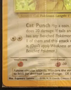 Meowth Holo #10 Black Star Promo Game Boy GB Exclusive 2000 Factory Sealed Mint - Image 5