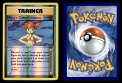 Misty's Determination 80/108 Reverse Holo Uncommon Evolutions Pokemon Card - Image 1