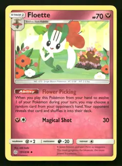Floette 151/236 Cosmic Eclipse Uncommon Lightly Played - Image 1