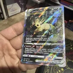 Pokemon TCG Leafeon VSTAR GG35/GG70 Crown Zenith Galarian Gallery Ultra Rare - Image 3