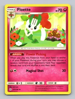 Floette 151/236 Uncommon Cosmic Eclipse Pokemon Lightly Played - Image 1