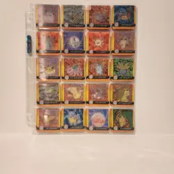 Pokemon 1998 Artbox Action FLIPZ 3d Premier Edition Complete 40 Card Set - Image 2