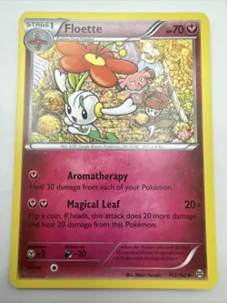 Floette 102/162 - BREAKthrough - Uncommon Pokemon Card Tcg Cameo - Image 1