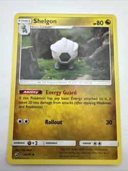 Pokemon Dragon Majesty Shelgon 43/70 Yuka Morii - Image 1