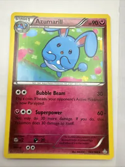Pokemon Card Azumarill Primal Clash Rare 103/160 Near Mint - Image 1