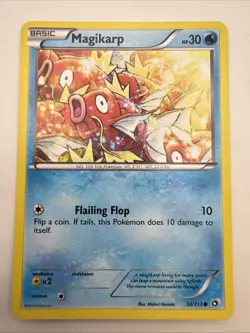 Pokemon TCG Magikarp Legendary Treasures 30/113 LP - Image 1