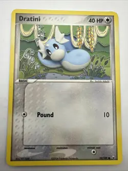 Pokemon TCG Dratini Card Team Rocket Returns 52/109 - Image 1