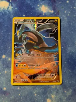 Pokemon TCG Black Kyurem XY80 Black Star Promo Card - Image 1