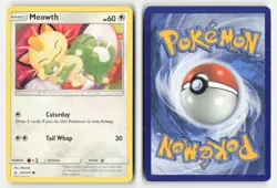 Meowth 147/214 Common Unbroken Bonds Pokemon Lightly Played - Image 3