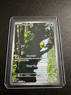 Pokemon TCG Psyduck Scarlet & Violet Holo Illustration Card 175/165 - Image 1