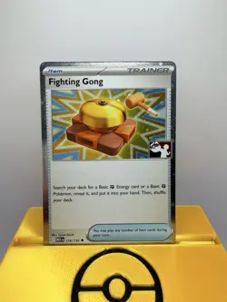Fighting Gong Cosmos Holo Pokemon TCG Prize Pack Series 8 MEG 116/132 Stamped - Image 1