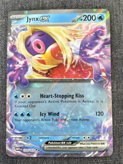 Holo Jynx ex - 124/165 Double Rare Scarlet & Violet 151 Pokemon TCG - Image 1