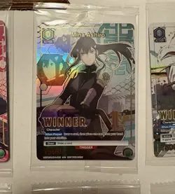 Bandai Union Arena WINNER Pack/Release Event 16 Card Promo Foil Lot - Image 5