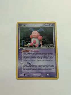 Ditto Mime 38/113 - Reverse Holo Stamped EX Delta Species Yuka Morii MP 2005 - Image 1