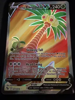 Set Pokemon Alolan Exeggutor Pokemon Go 071/078 | SWSH225 Alolan Exeggutor NM - Image 2