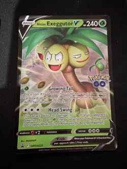 Set Pokemon Alolan Exeggutor Pokemon Go 071/078 | SWSH225 Alolan Exeggutor NM - Image 3