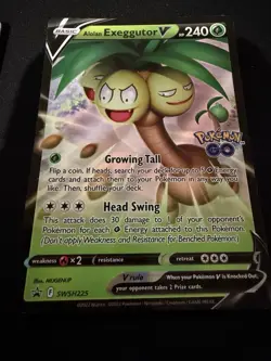 Set Pokemon Alolan Exeggutor Pokemon Go 071/078 | SWSH225 Alolan Exeggutor NM - Image 4