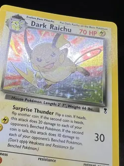 Dark Raichu 7/110 Holo Legendary Collection - Pokemon Card - WoTC - Image 3