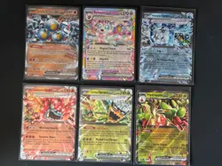 6x Pokemon Prismatic Evolutions Ex Bundle Joblot (no Duplicates) NM - Image 1