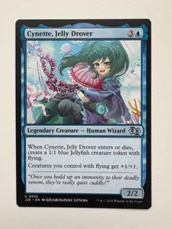 Cynette Jelly Drover Anime Showcase MTG Magic the Gathering Card NM Mint J25 - Image 1