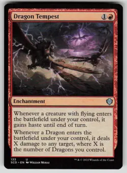 Dragon Tempest Uncommon Starter Commander Decks 133 MTG Near Mint 2022 - Image 1