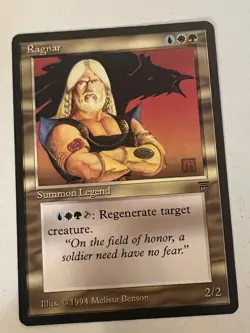 Magic the Gathering MTG Legends Ragnar LP (Beta Bob) - Image 1